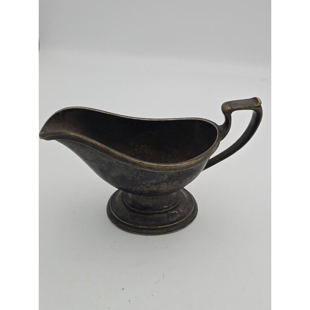 Vintage Reed & Barton Silver Soldered Gravy Boat 2003B The Sheraton Hotel 8 oz